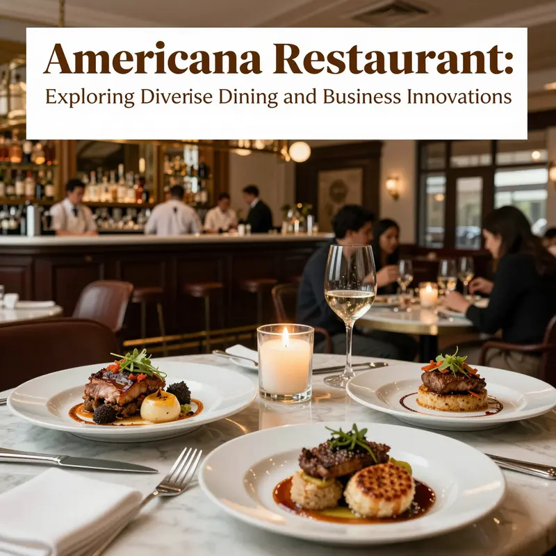 Interior view of Americana Restaurant in Seattle featuring a vibrant dining atmosphere and classic American cuisine.