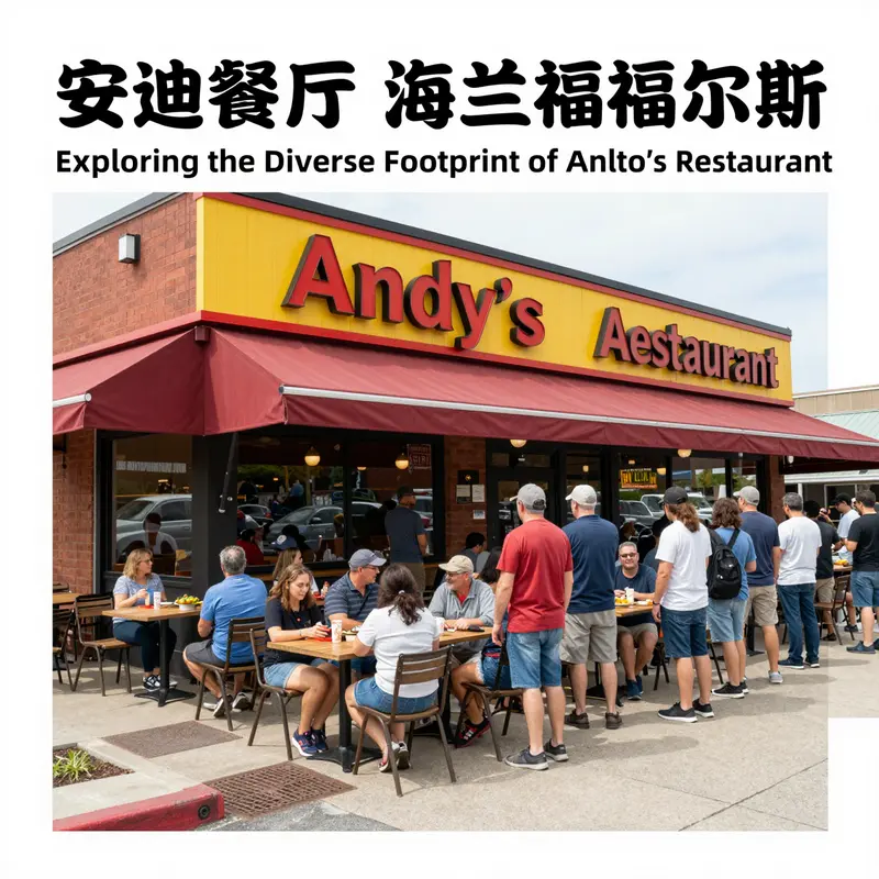 The vibrant exterior of Andy’s Restaurant in Hylton Falls attracts a growing clientele.