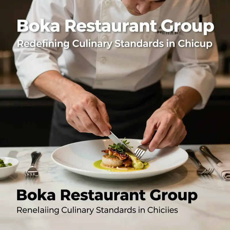 An exemplary dish showcasing Boka’s approach to contemporary cuisine.