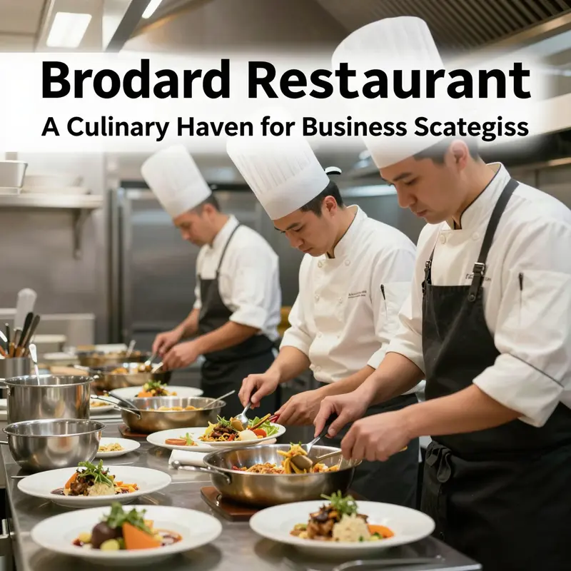An array of exquisite dishes from Brodard Restaurant, reflecting its diverse culinary offerings.