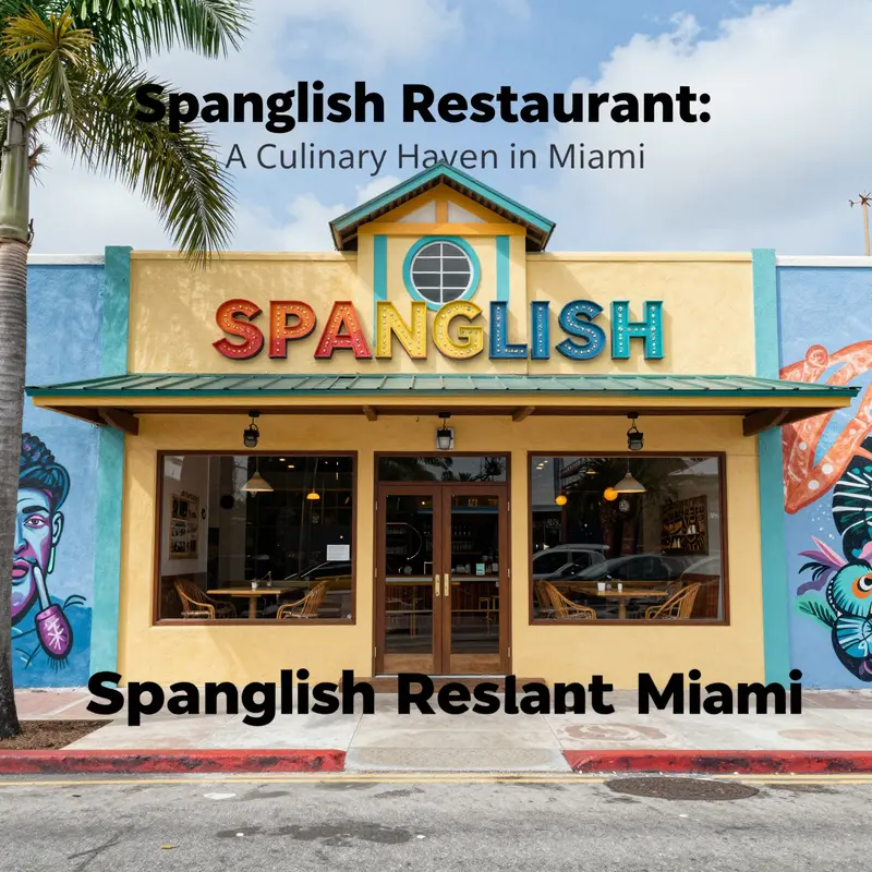 A fusion of flavors: Dishes at Spanglish Restaurant highlight the culinary diversity that the restaurant celebrates.