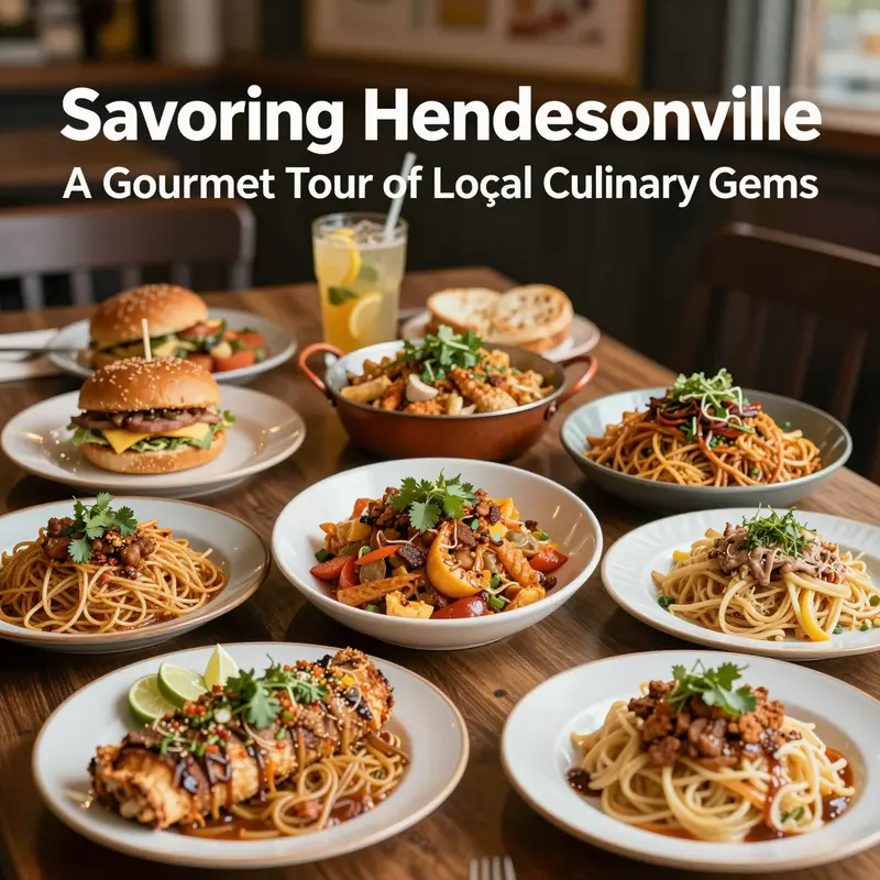 A lively scene at Binion’s Roadhouse, one of Hendersonville’s top-rated restaurants, perfect for classic American cuisine lovers.