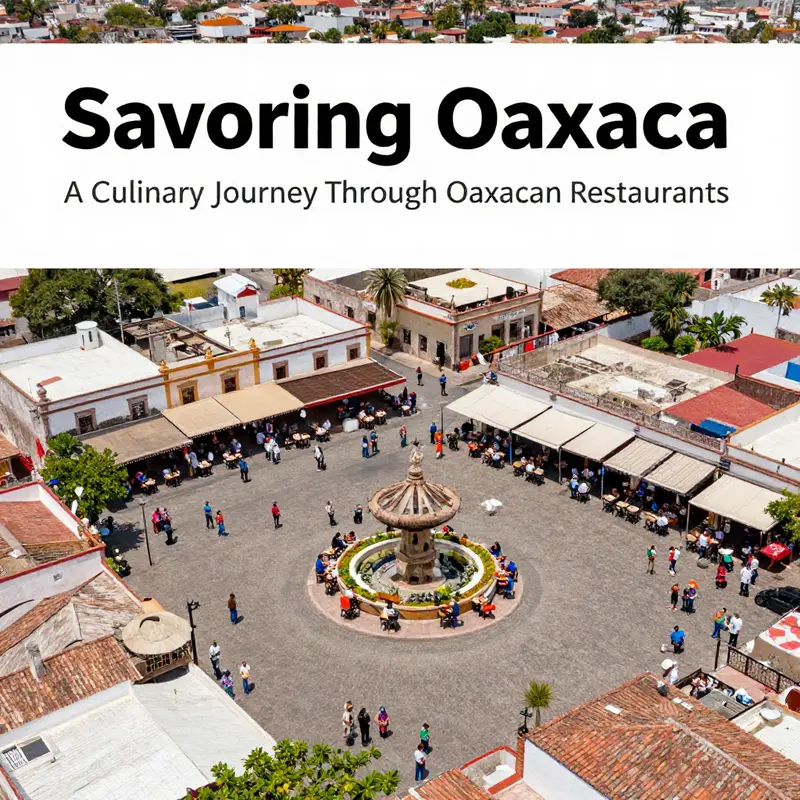A vibrant street market in Oaxaca, capturing the essence of local food culture and heritage.