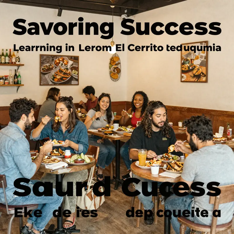 A tantalizing assortment of El Cerrito Taqueria’s authentic dishes highlights their commitment to quality and flavor.