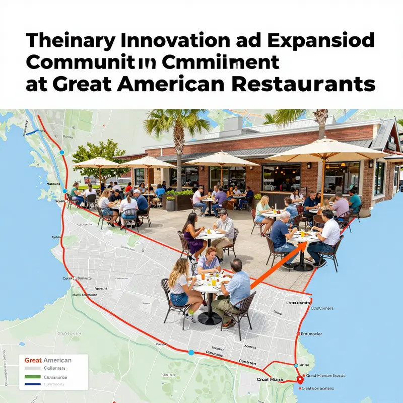 The vibrant dining atmosphere embodies the successful business model of Great American Restaurants.