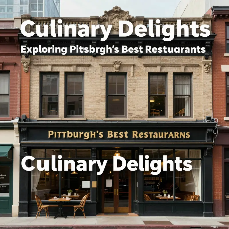 A glimpse of fine dining in Pittsburgh, showcasing exquisite dishes in an elegant ambiance.