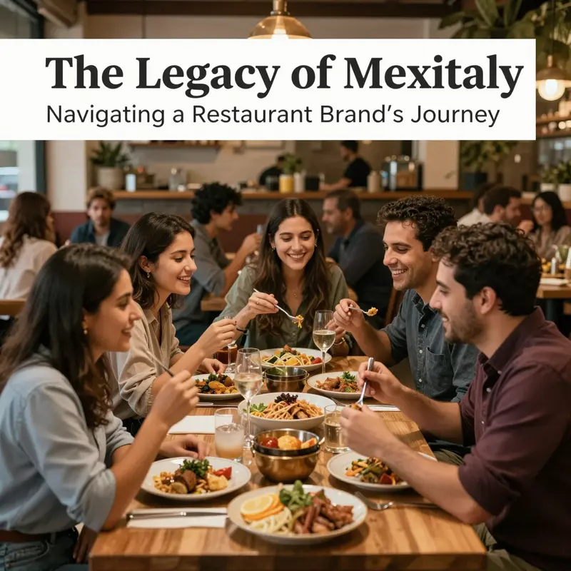 The inviting exterior of Mexitaly Restaurant, showcasing its vibrant brand identity.