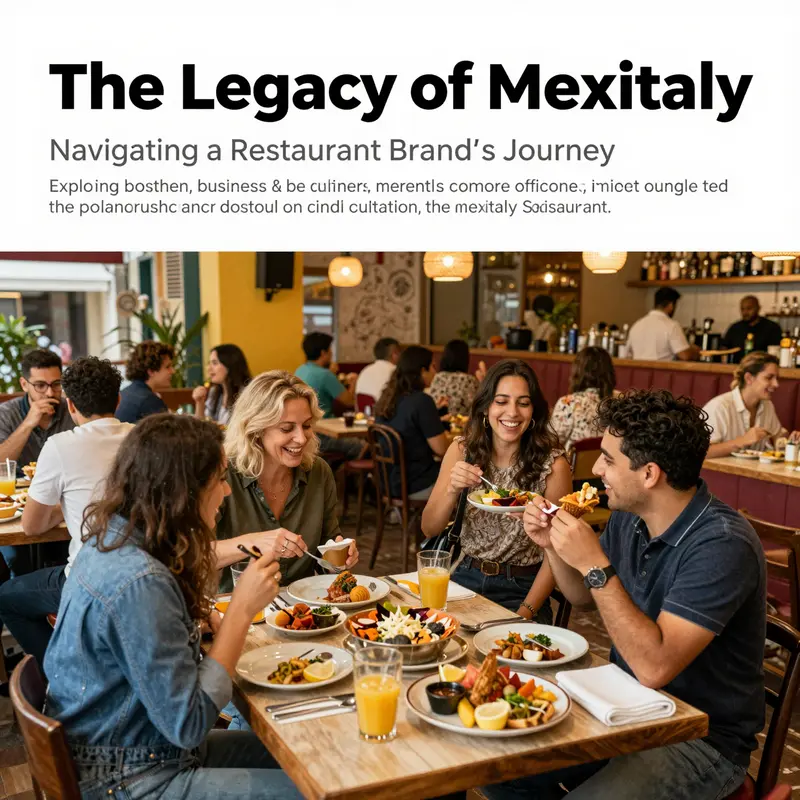 A lively dining scene at Mexitaly Restaurant, filled with happy customers enjoying a meal together.