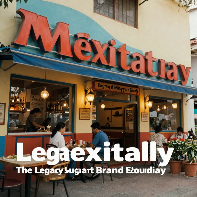 The inviting exterior of Mexitaly Restaurant, showcasing its vibrant brand identity.