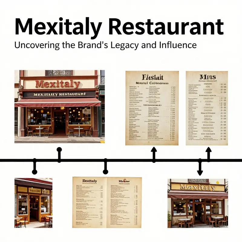 The historical backdrop of Mexitaly Restaurant illustrating its evolution from inception to present.