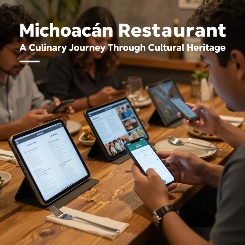 A chef in a vibrant kitchen showcasing traditional Michoacán dishes, embodying the region’s rich culinary culture.