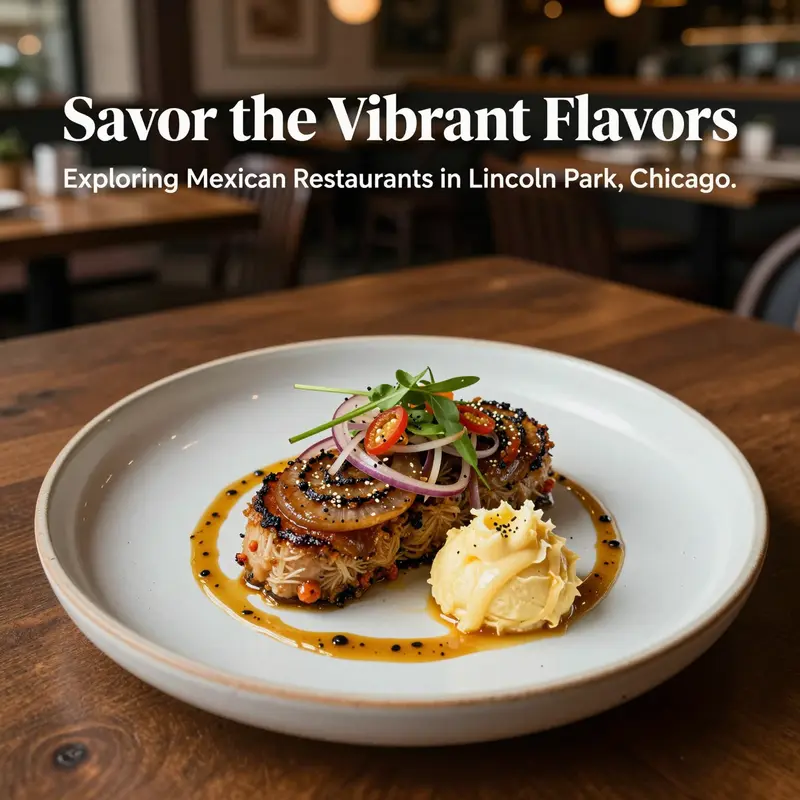 Highlighting the vibrant atmosphere and authentic flavors of Lincoln Park’s best Mexican restaurants.