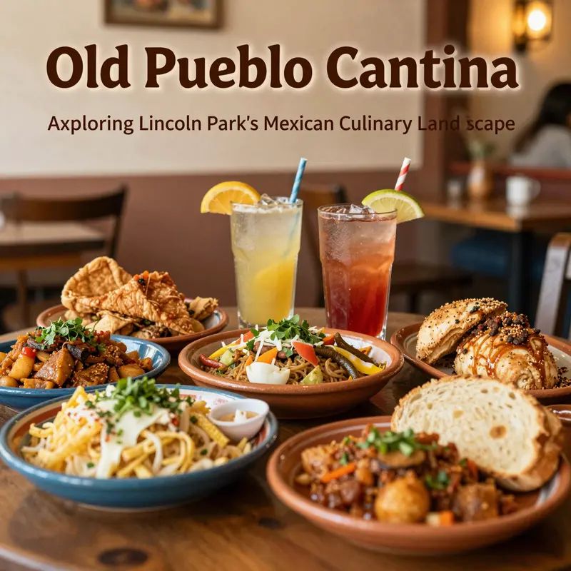 Old Pueblo Cantina offers a variety of traditional and modern Mexican dishes.