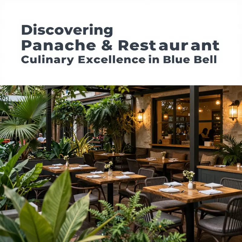 A glimpse of the elegant dining experience at Panache Restaurant, setting the stage for memorable meals.