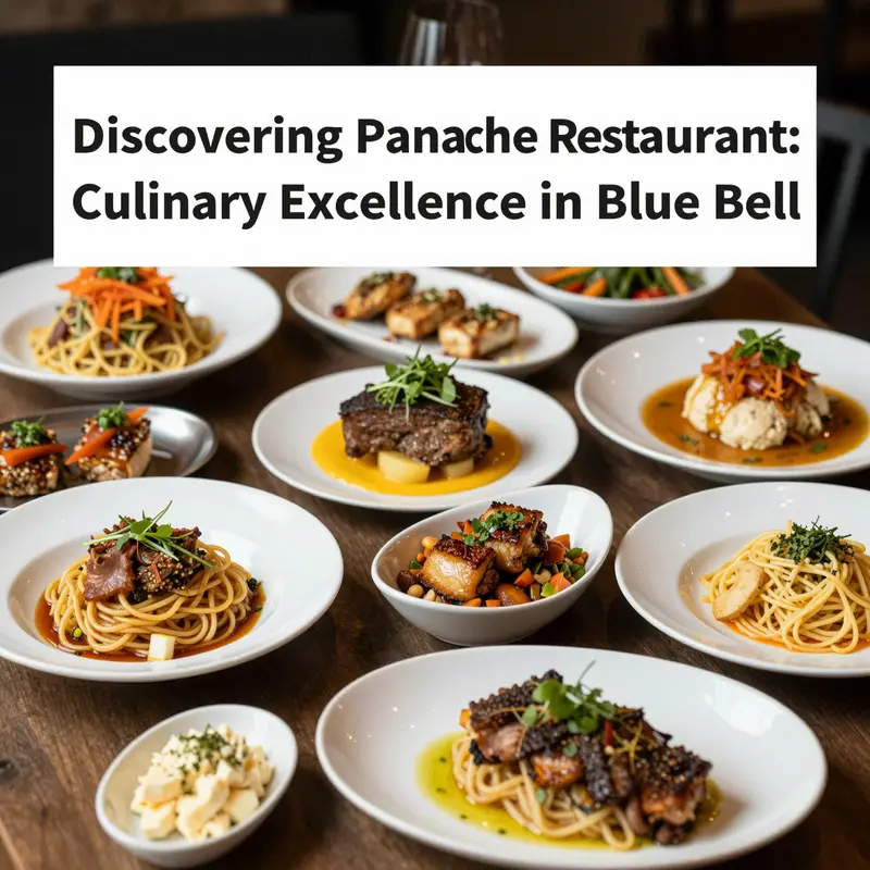 A glimpse of the elegant dining experience at Panache Restaurant, setting the stage for memorable meals.