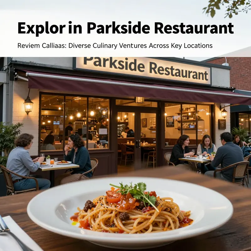 Parkside Restaurant & Grill at USC showcasing its modern and inviting open dining atmosphere with international culinary offerings.