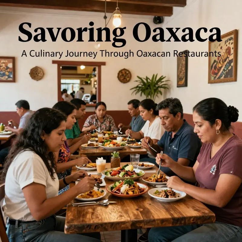 A vibrant street market in Oaxaca, capturing the essence of local food culture and heritage.