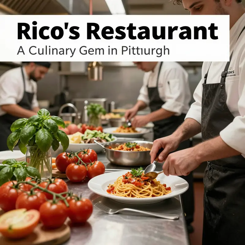 The heart of Rico’s Restaurant, where culinary excellence and authentic flavors come to life.