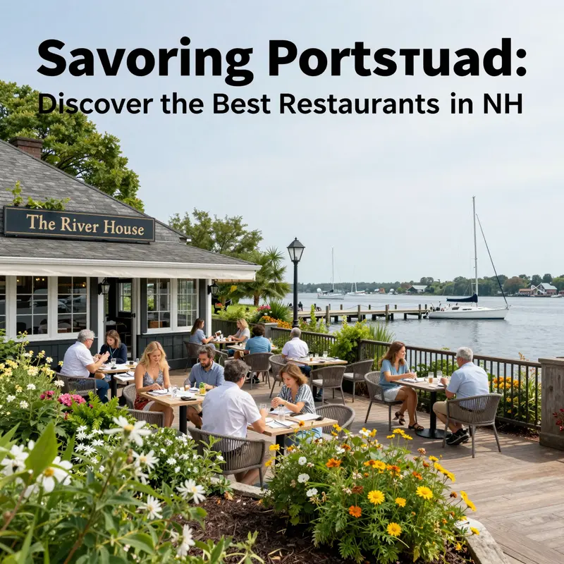 The River House Restaurant, known for its exquisite seafood and elegant ambiance.