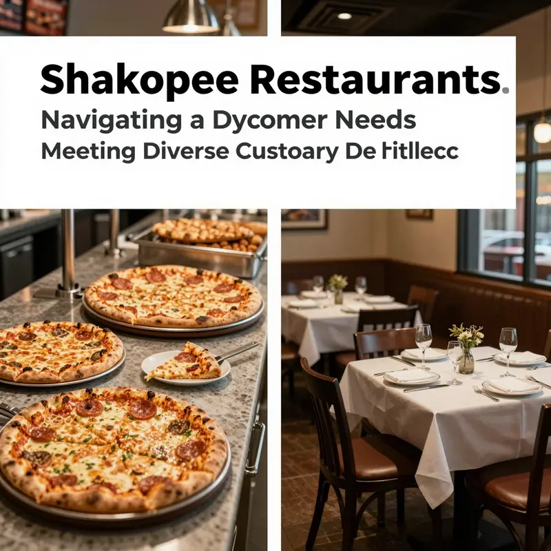 A lively view of Shakopee’s top restaurants highlighting the diversity and vibrancy of the local dining scene.