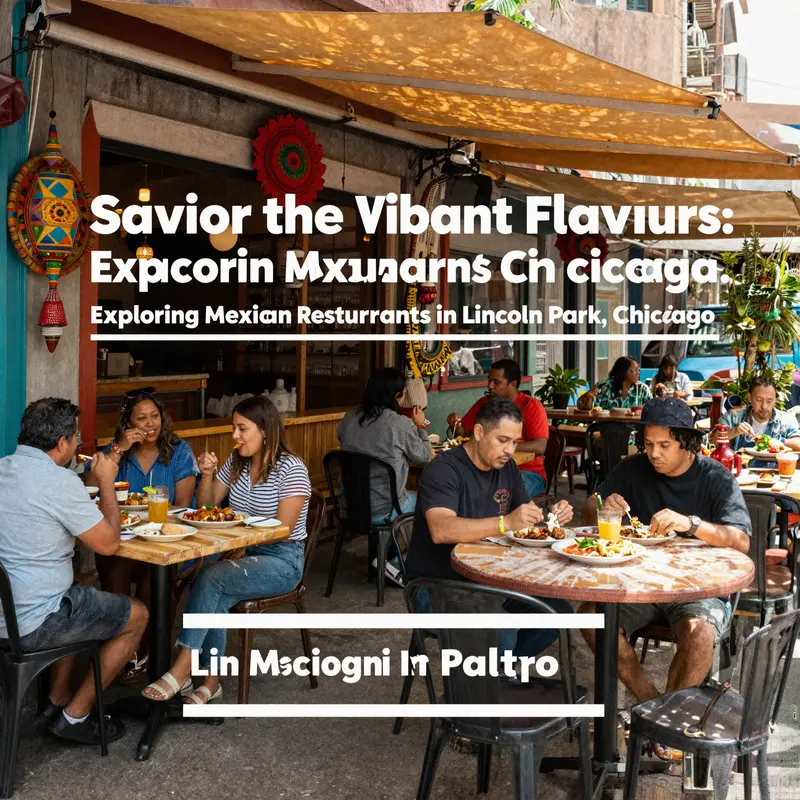 Highlighting the vibrant atmosphere and authentic flavors of Lincoln Park’s best Mexican restaurants.