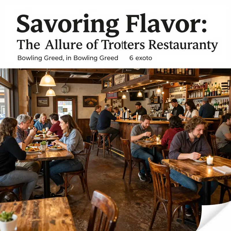 The inviting atmosphere of Trotters Tavern, a must-visit steakhouse in Bowling Green, Kentucky.