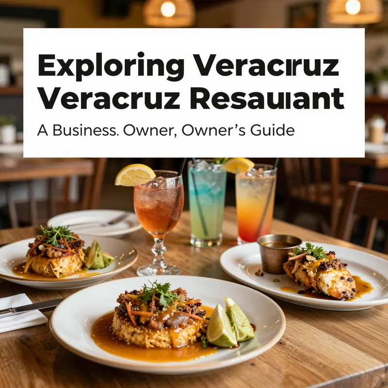 The welcoming exterior of Veracruz Restaurant, inviting customers for an authentic dining experience.