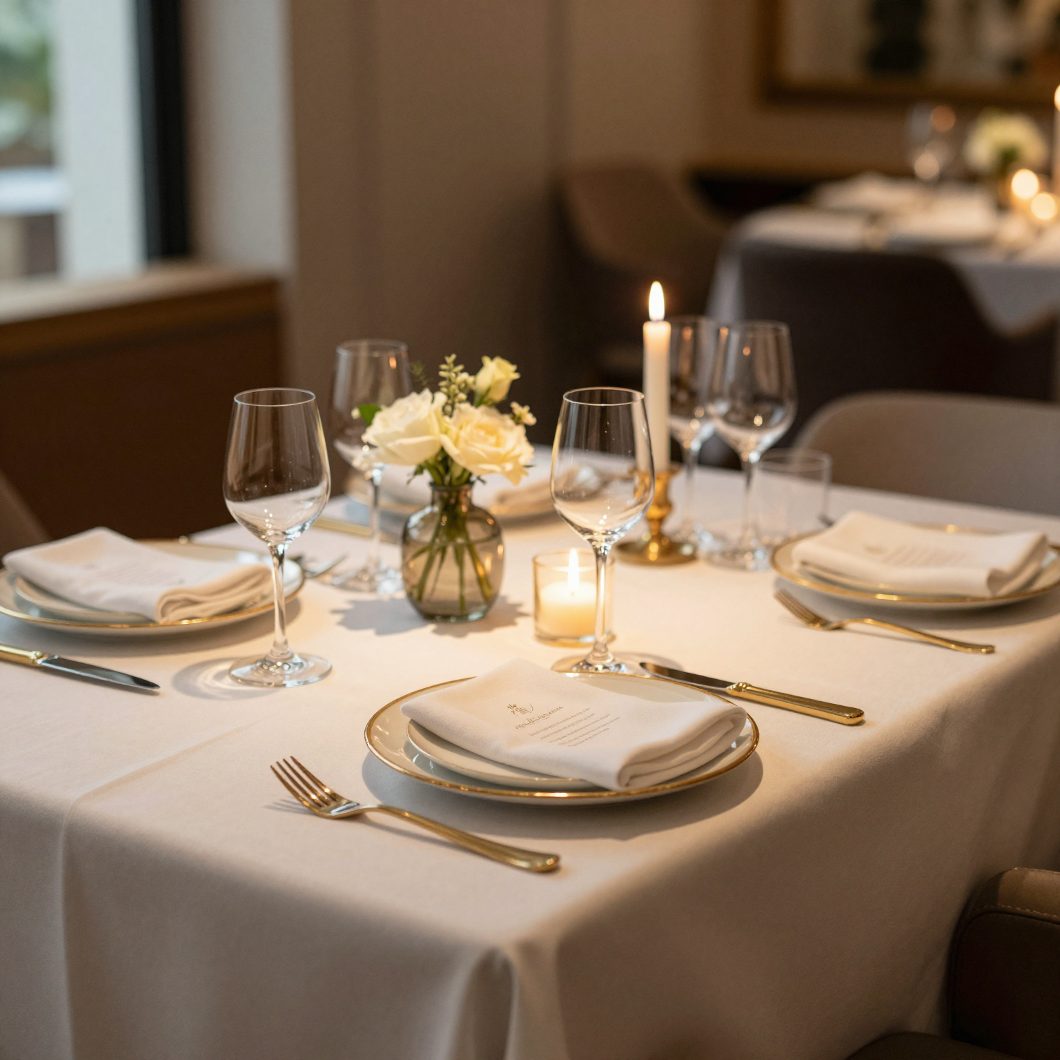 Sophisticated High-End Setting