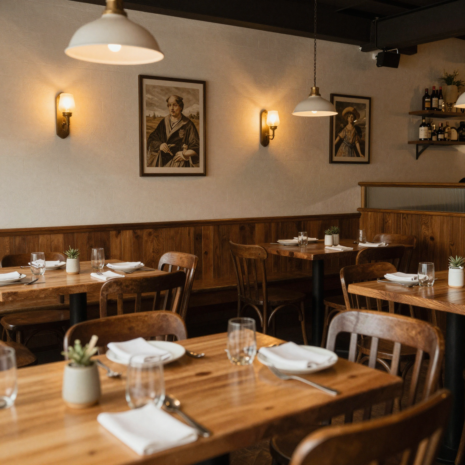 Ambiance of Mader's Restaurant