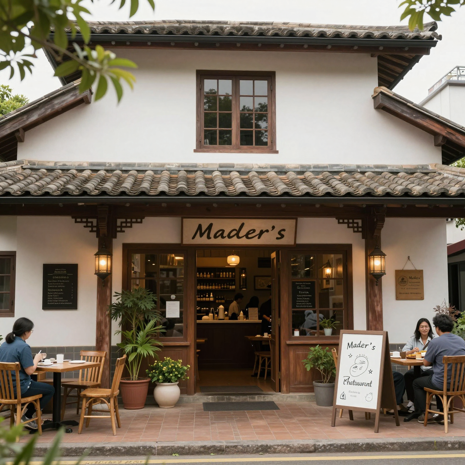 Mader's Restaurant Exterior