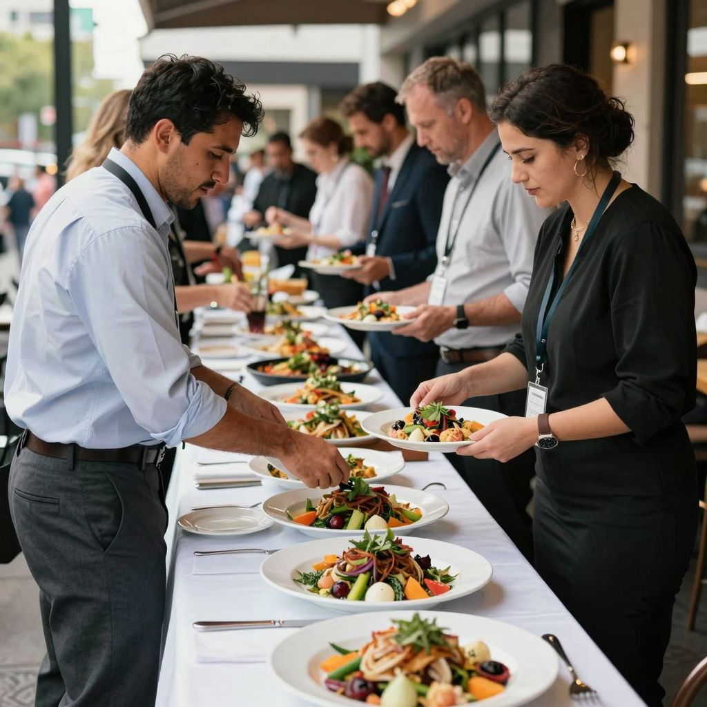Catering Scene