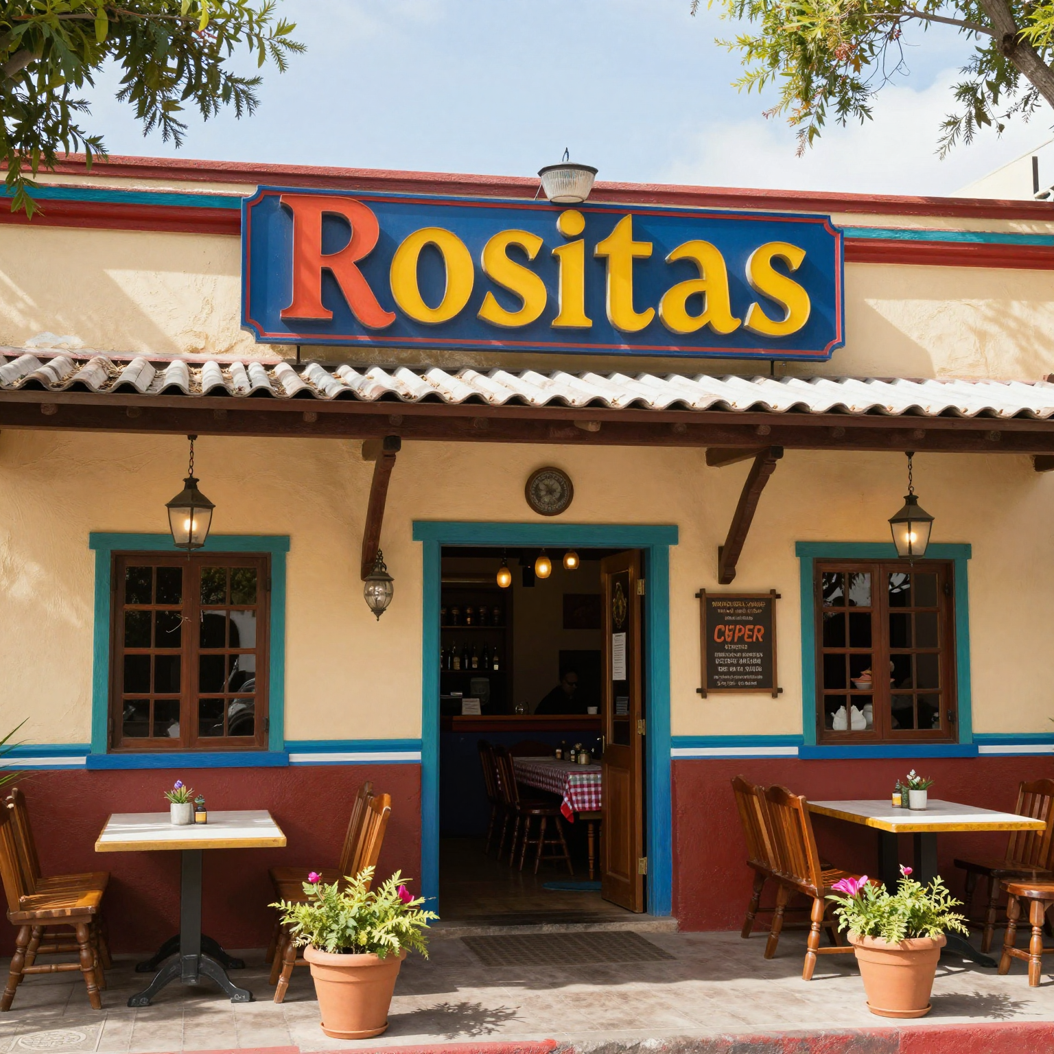 Exterior of Rositas Restaurant