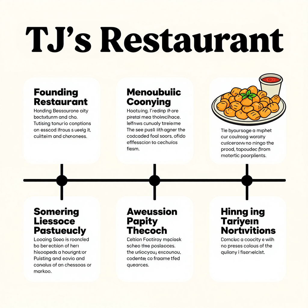 TJ's Restaurant Historical Timeline