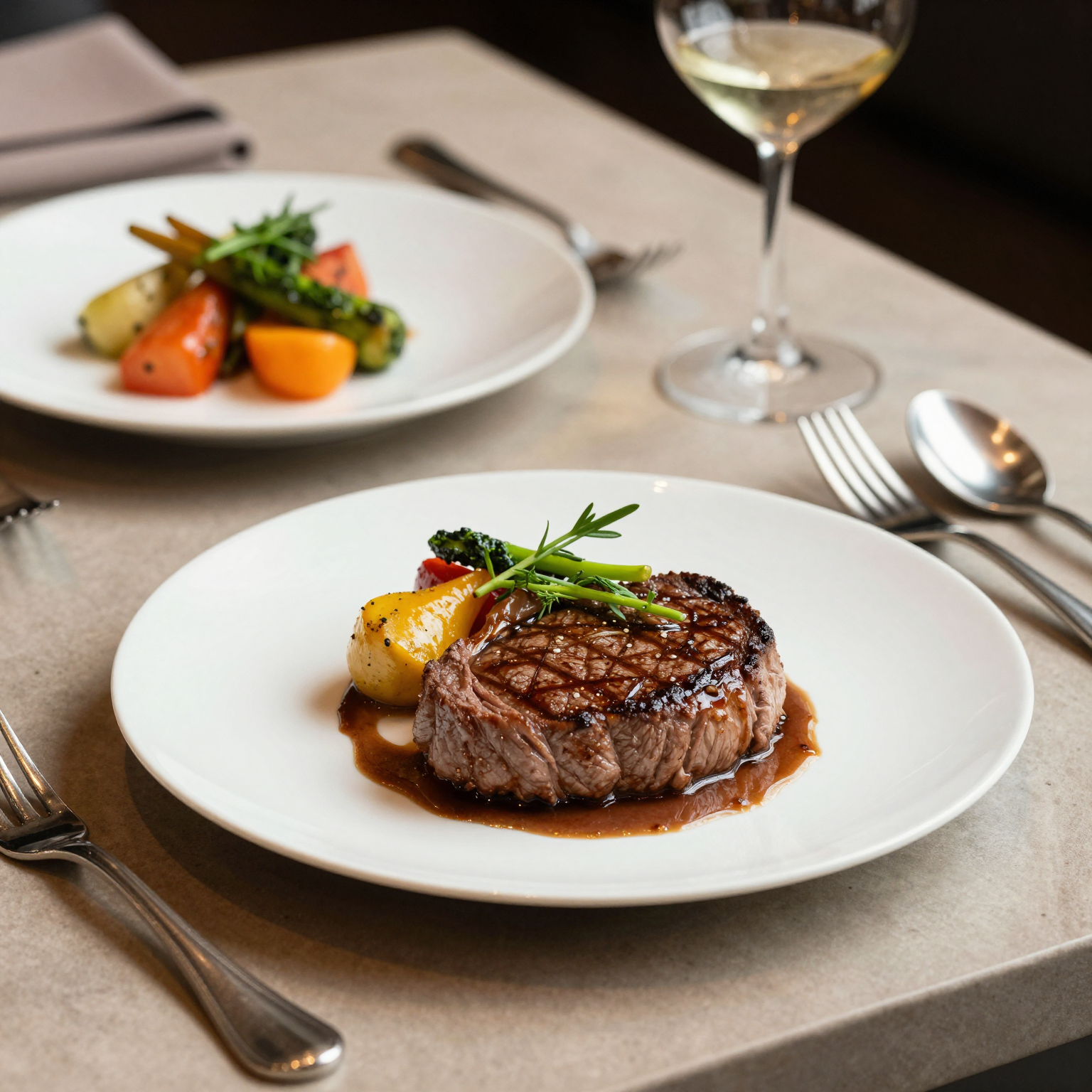 Fancy Steak Dinner
