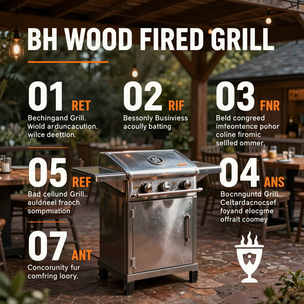 BH Wood Fired Grill History Infographic