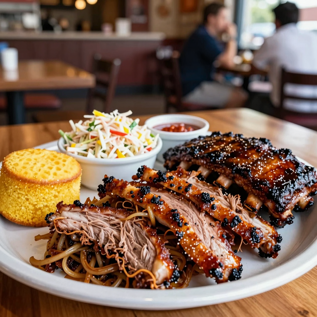 Dean's BBQ Platter
