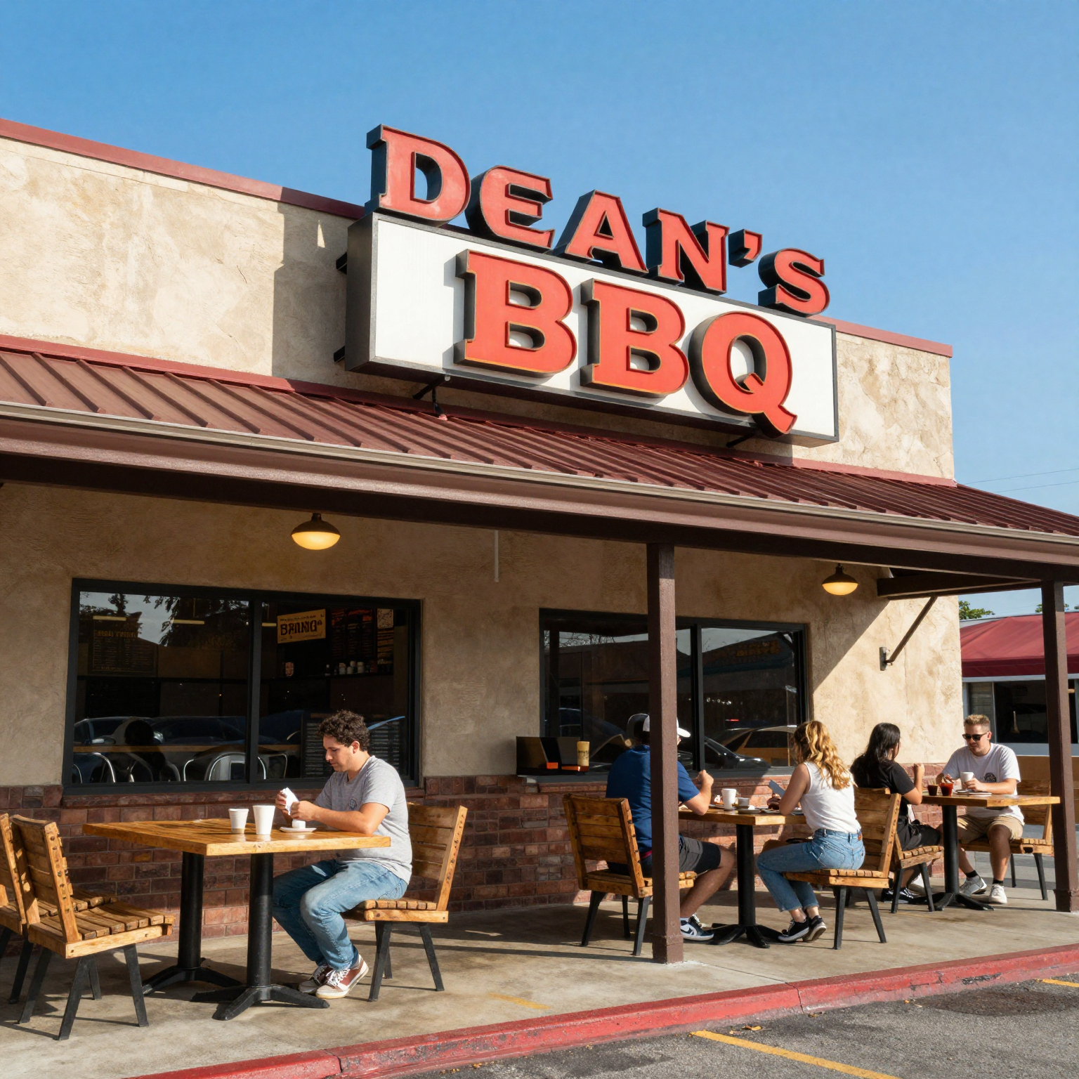 Dean's BBQ Exterior