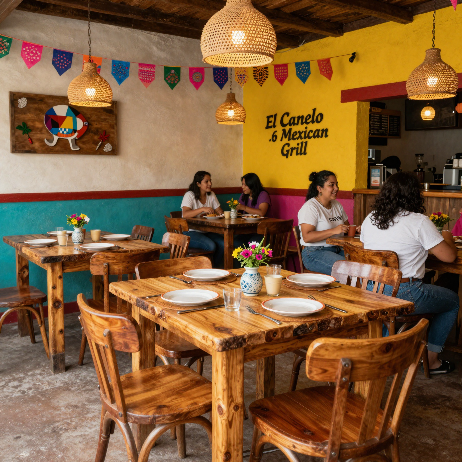 El Canelo #6 Mexican Grill Ambiance