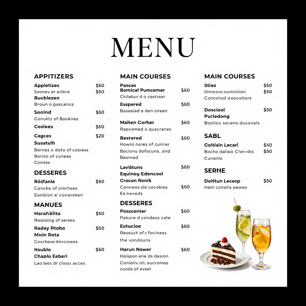 Gannett Grill Catering Menu