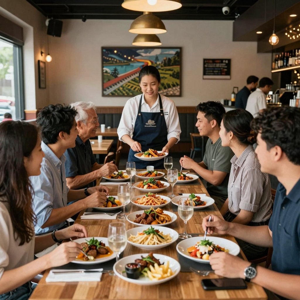 City Grill & Bar Dining Scene