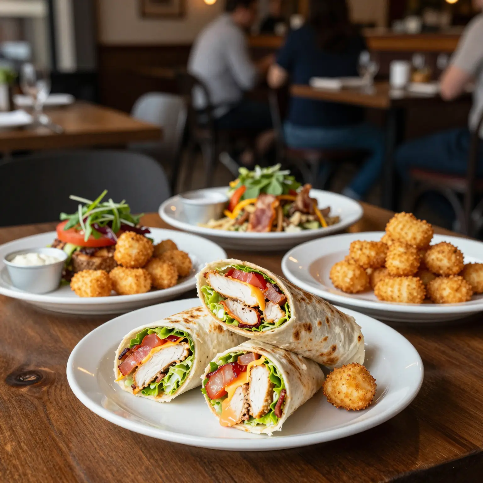 Food offerings from Conrad's Grill