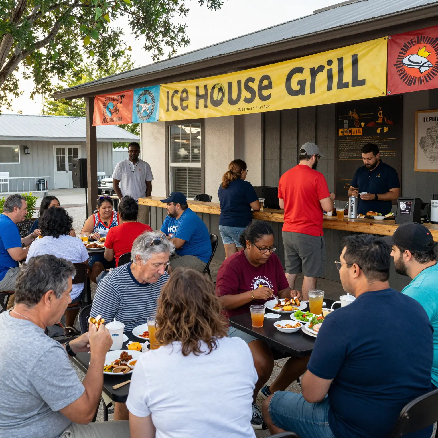 Community event at Ice House Grill