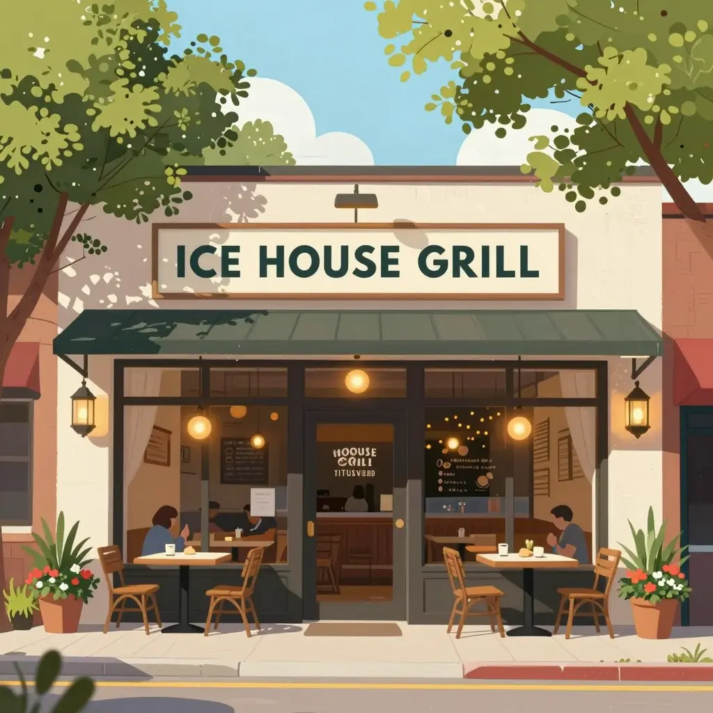 Exterior of Ice House Grill
