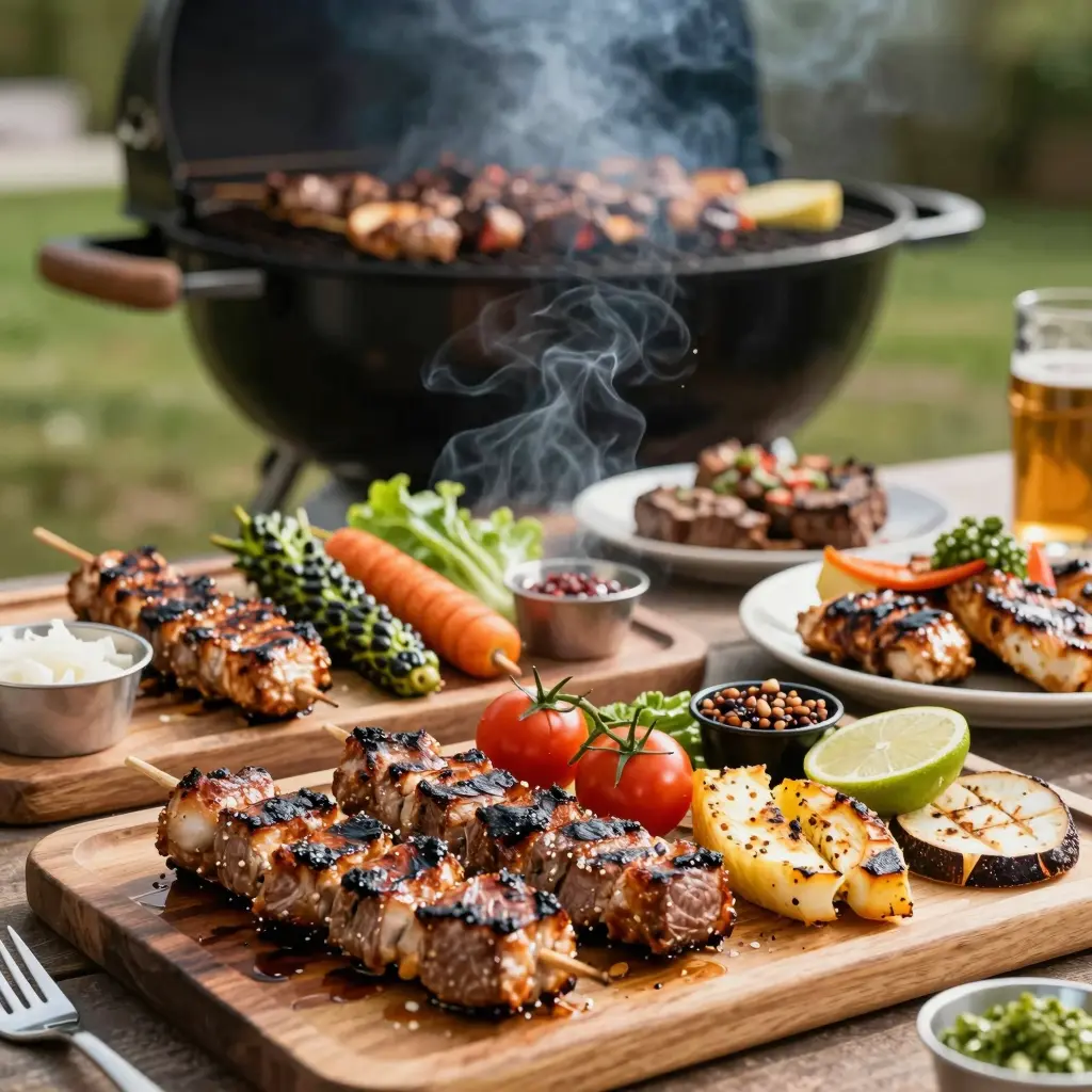 Vibrant Grilled Dishes