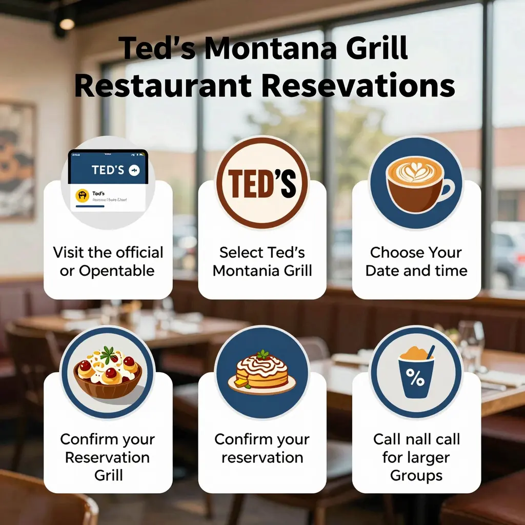 Reservation Process Infographic